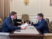 Председатель Комитета провел рабочую встречу с председателем профильного комитета Совета Федерации