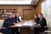 Ирек Файзуллин провел рабочую встречу с председателем Общественного совета при Минстрое России Сергеем Степашиным